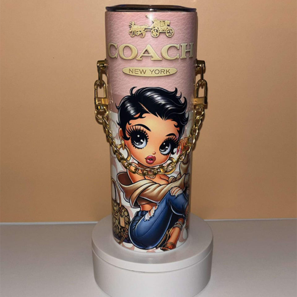 Glam Fashionista Chain Tumbler